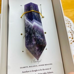 💜BEAUTIFUL💜Amethyst Double Point Crystal💜💜